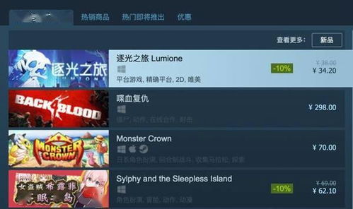 獨(dú)立游戲 逐光之旅 登頂新品與熱門商品榜 人氣火爆