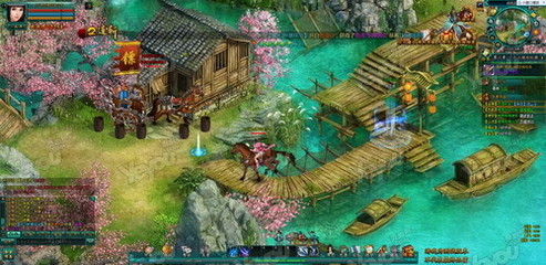 傲劍2唯美截圖賞析，感受頁游的視覺盛宴